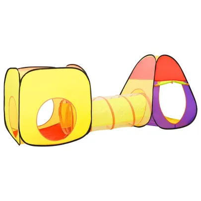 Cort de Joacă cu Bile pentru Copii - 3 în 1 - Livrare Gratuită