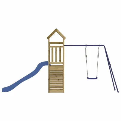 Set de joacă exterior lemn pin impregnat | Livrare gratuită