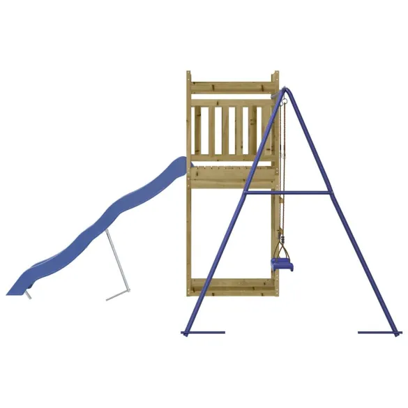 Set Joacă Exterior Lemn Pin Impregnat | Livrare Gratuită