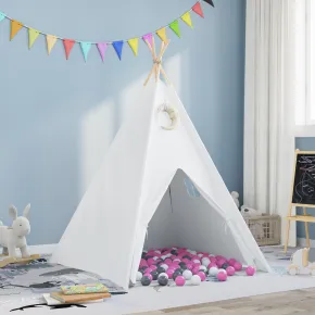 Cort Teepee Copii cu Bile Joacă - Livrare Gratuită