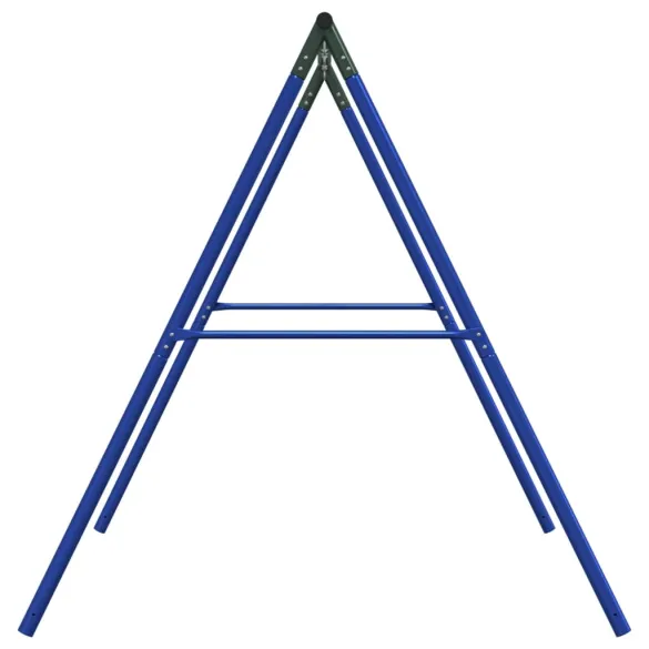 Cadru Balansoar Exterior 4 Cârlige - Albastru, Oțel Rezistent