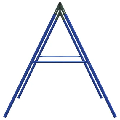 Cadru Balansoar Exterior 4 Cârlige - Albastru, Oțel Rezistent