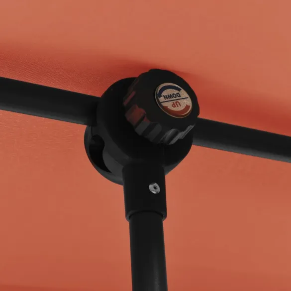 Umbrelă de soare exterior cu rotire 180° - Aluminiu