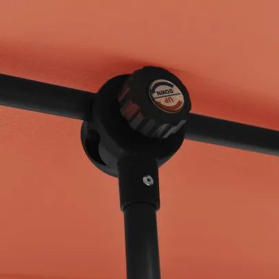 Umbrelă de soare exterior cu rotire 180° - Aluminiu