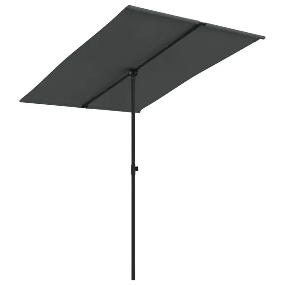 Umbrelă de Grădină Aluminiu Antracit - Protecție UV | Comandă