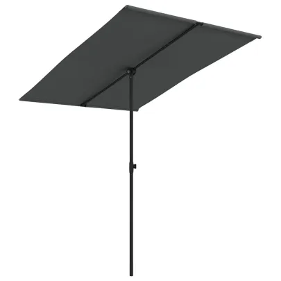 Umbrelă de Grădină Aluminiu Antracit - Protecție UV | Comandă