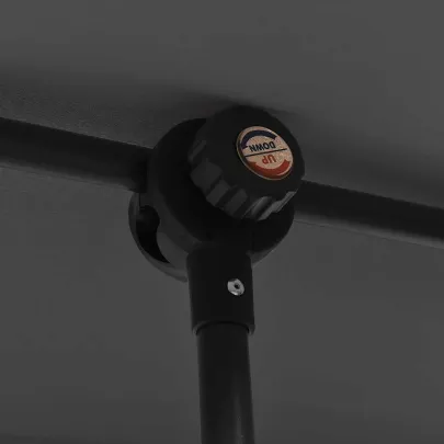 Umbrelă de Grădină Aluminiu Antracit - Protecție UV | Comandă