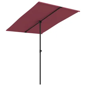 Umbrelă de soare reglabilă bordo - Protecție UV | Livrare Gratuită 2