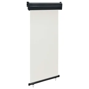 Copertină Laterală Balcon Crem 80x250 cm | Livrare Gratuită