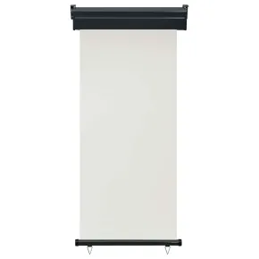 Copertină Laterală Balcon Crem 80x250 cm | Livrare Gratuită 2
