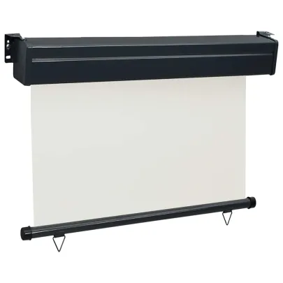 Copertină Laterală Balcon Crem 80x250 cm | Livrare Gratuită