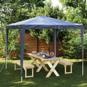 Cort Petrecere Albastru 2.5x2.5m | Rezistent la UV și Apă