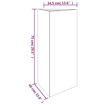 Jardinieră Oțel Corten | Grădină Verticală | Livrare Gratuită