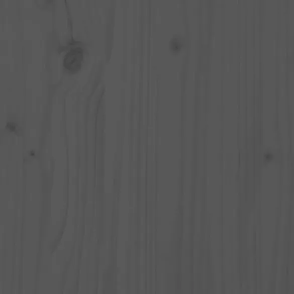 Jardinieră Grădină Gri - Lemn Masiv Pin | Livrare Gratuită