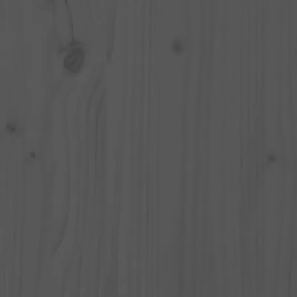 Jardinieră Grădină Gri - Lemn Masiv Pin 40x40x39 cm