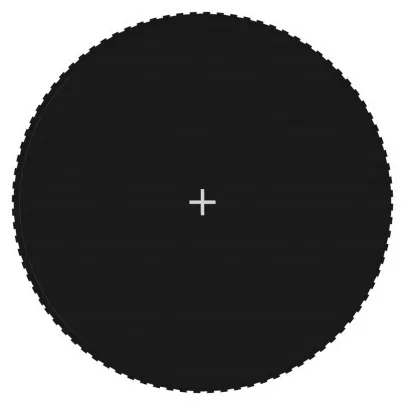 Podea Trambulină 4.57m Negru - Material Textil Rezistent