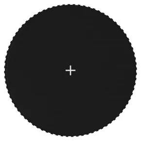 Podea Trambulină 4,27 m Negru - Rezistentă la UV