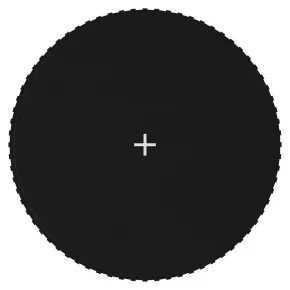 Podea Trambulină 3,96 m Negru | Rezistentă UV și Apă