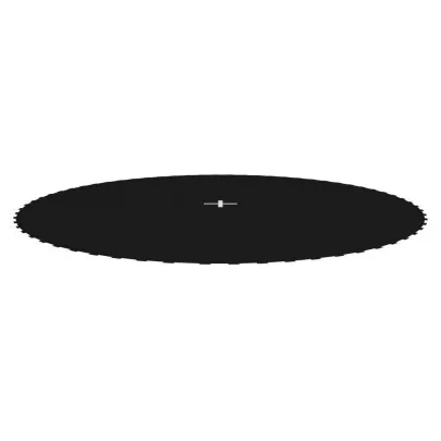 Podea Trambulină 3,66 m Negru - Rezistentă la UV