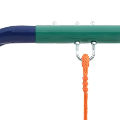 Set Leagăne Inele Gimnastică 4 Locuri - Oțel | Livrare Gratuită