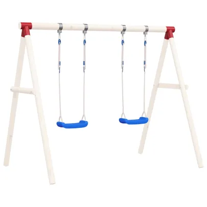 Scaune Leagăn Frânghii 2 buc - Albastru | Livrare Gratuită