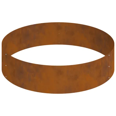 Ghiveci Metalic Mare Oțel Rustic | Livrare Gratuită