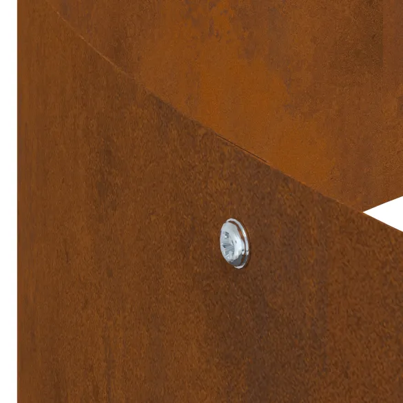 Ghiveci Metalic Mare Oțel Rustic | Livrare Gratuită