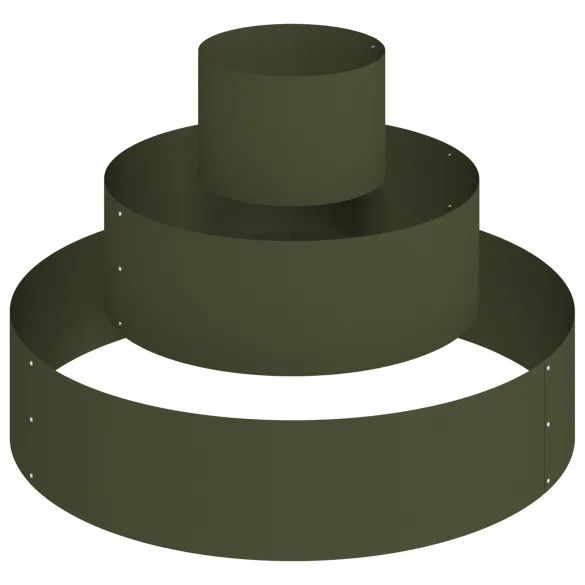 Ghiveci Metalic Modular Verde Ø90 cm | Livrare Gratuita