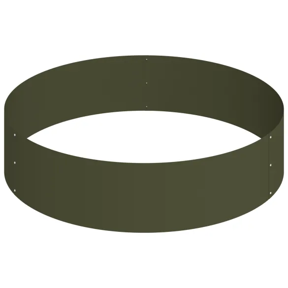 Ghiveci Metalic Modular Verde Ø90 cm | Livrare Gratuita