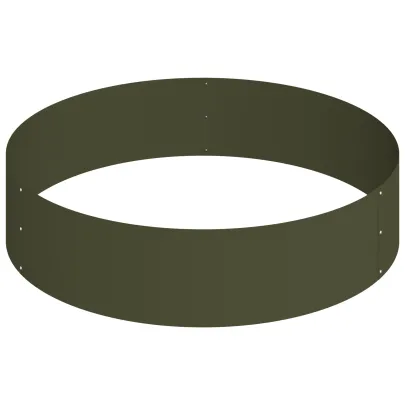 Ghiveci Metalic Modular Verde Ø90 cm | Livrare Gratuita