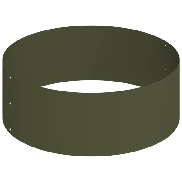 Ghiveci Metalic Modular Verde Ø90 cm | Livrare Gratuita