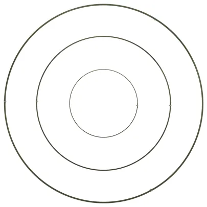 Ghiveci Metalic Modular Verde Ø90 cm | Livrare Gratuita