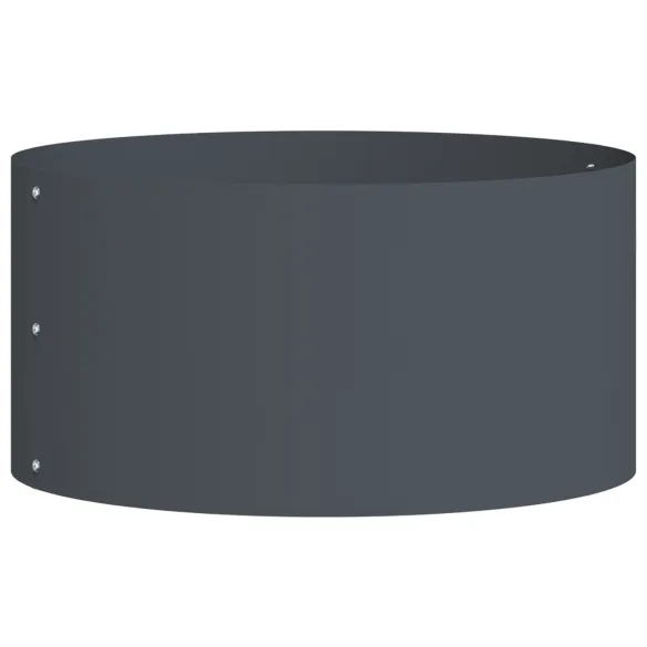 Ghiveci Gri Plastic Antracit Stivuibil Interior/Exterior