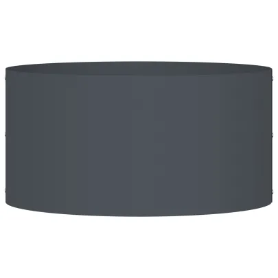 Ghiveci Gri Plastic Antracit Stivuibil Interior/Exterior