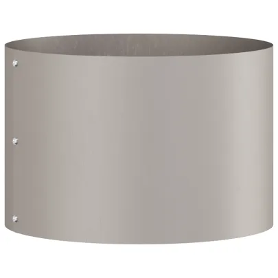 Set Ghivece Oțel Corten pentru Exterior - 5 Bucăți