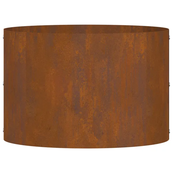 Set Ghivece Oțel Corten pentru Exterior - 5 Bucăți