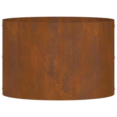 Set Ghivece Oțel Corten pentru Exterior - 5 Bucăți