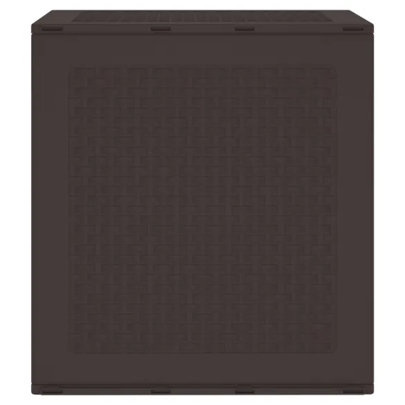 Cutie Depozitare Exterior Maro 55x53x57 cm - Rezistentă