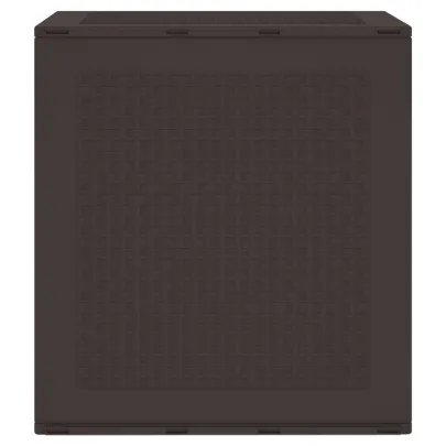 Cutie Depozitare Exterior Maro 55x53x57 cm - Rezistentă