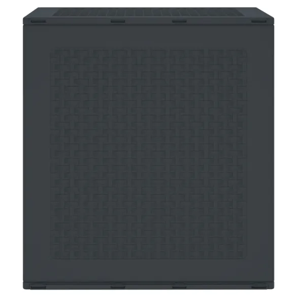 Cutie Depozitare Antracit Exterioară Rezistentă la Vreme