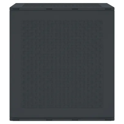 Cutie Depozitare Antracit Exterioară Rezistentă la Vreme