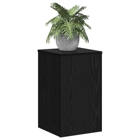 Suporturi Plante Stejar Negru 30x30x50 cm | vidaXL