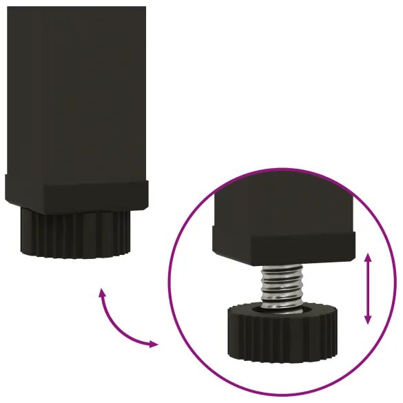 Jardinieră Ridicată Albă de Grădină - Oțel | Livrare Gratuită