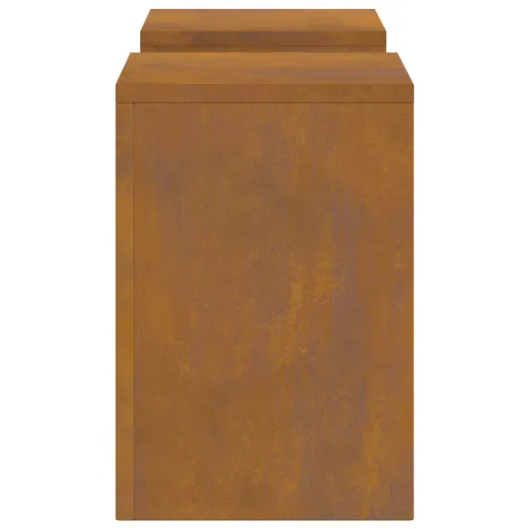 Suporturi Plante Exterior Corten - 2 bucăți | Livrare Gratuită Suporturi Plante Exterior Corten - 2 bucăți | Livrare Gratuită