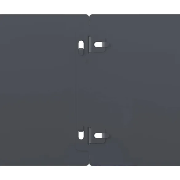 Borduri Gazon Oțel Antracit 10 buc - Livrare Gratuită