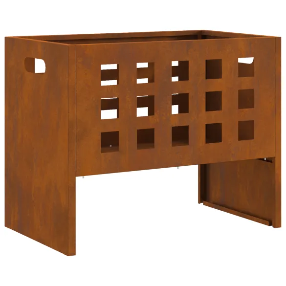 Vatră de foc din oțel Corten - Livrare Gratuită