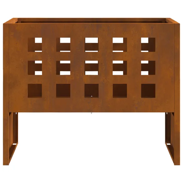 Vatră de foc din oțel Corten - Livrare Gratuită