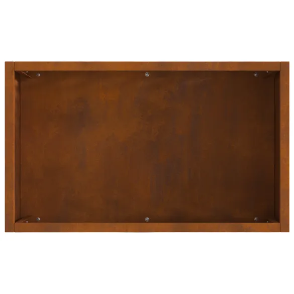 Vatră de foc din oțel Corten - Livrare Gratuită