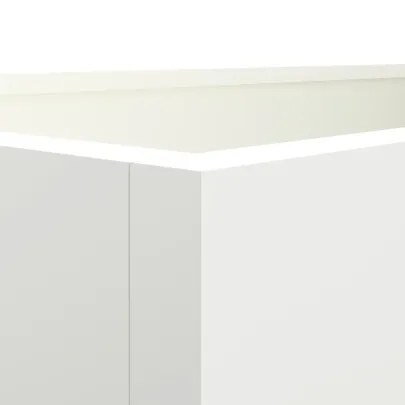 Jardinieră Albă de Oțel pentru Grădină și Balcon