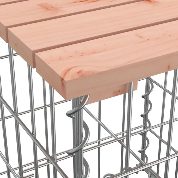 Bancă Grădină Lemn Douglas - 63x44x42 cm - Livrare Gratuită